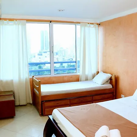 Apartamento Apartamento 1-11c Con Vista Parcial Al Mar Aire Acondicionado Y Wifi Cartagena