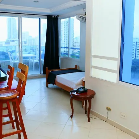 Apartamento 1-11c Con Vista Parcial Al Mar Aire Acondicionado Y Wifi